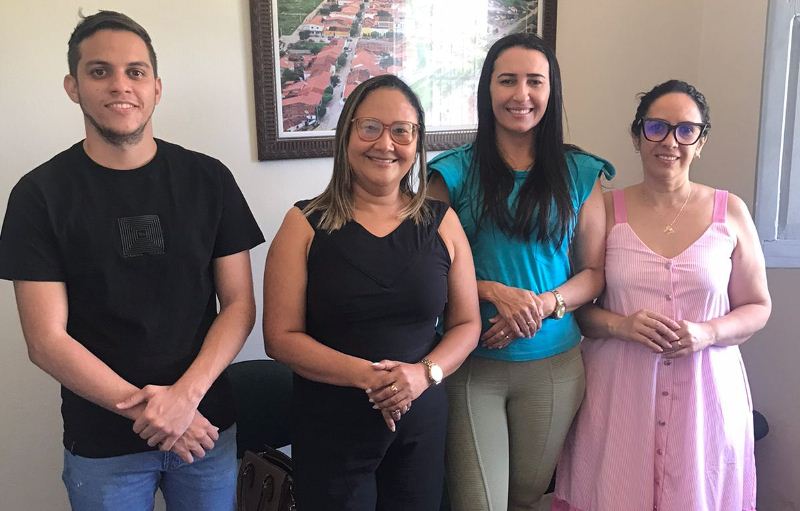 Secretária de Cultura esteve em reunião com a equipe técnica sobre Lei Paulo Gustavo