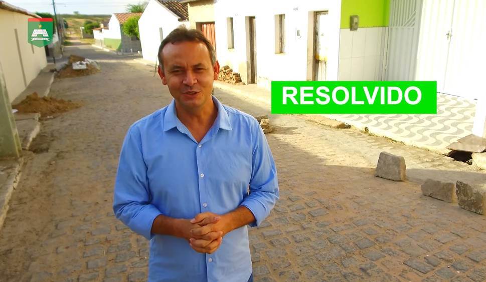 Prefeito de Santa Helena atende pedido de moradores e soluciona problemática em galeria de esgoto