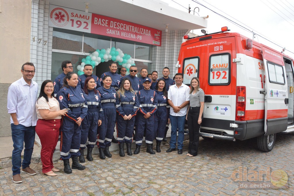 Em dia histórico, prefeito de Santa Helena inaugura base do SAMU: À  Minha preocupação foi gigante